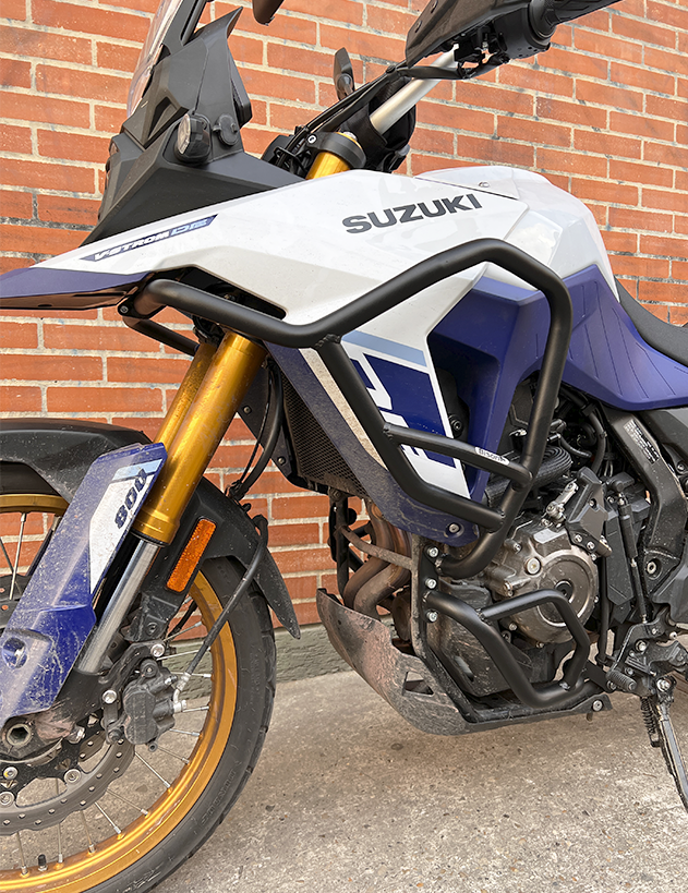 DEFENSA MOTOR ALTA Y BAJA SUZUKI V-STROM 800DE