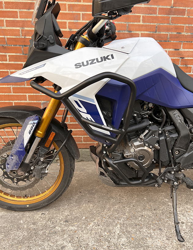 DEFENSA MOTOR ALTA Y BAJA SUZUKI V-STROM 800DE