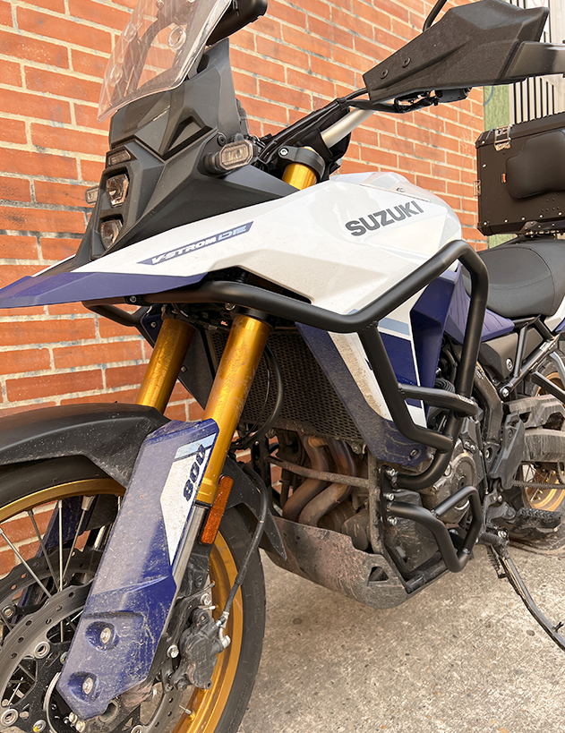 DEFENSA MOTOR ALTA Y BAJA SUZUKI V-STROM 800DE