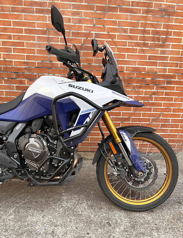 DEFENSA MOTOR ALTA Y BAJA SUZUKI V-STROM 800DE