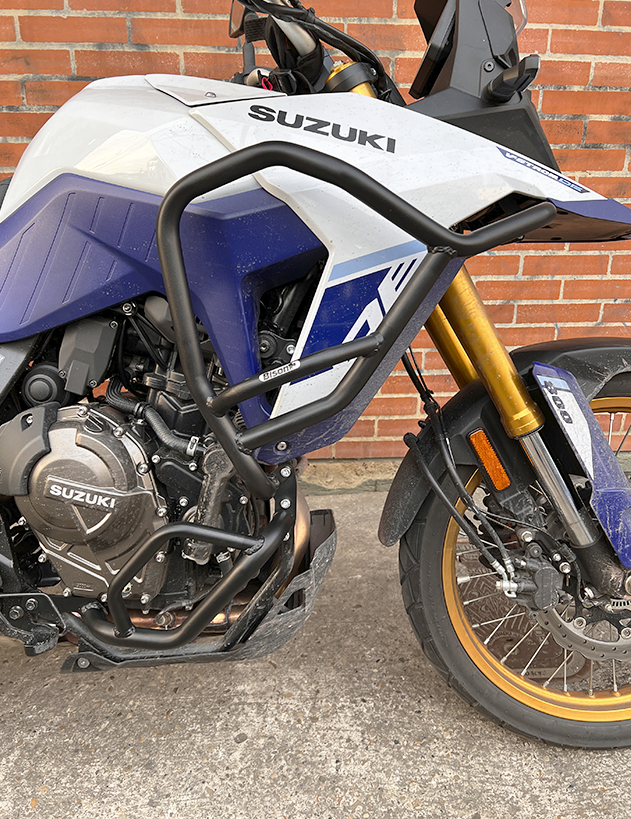 DEFENSA MOTOR ALTA Y BAJA SUZUKI V-STROM 800DE