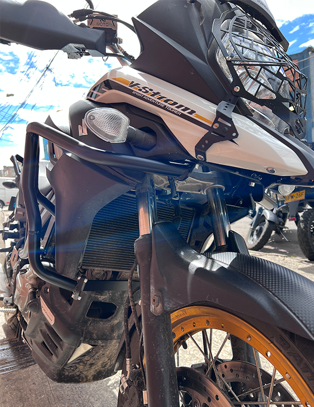 DEFENSA MOTOR ALTA SUZUKI V-STROM 650XT