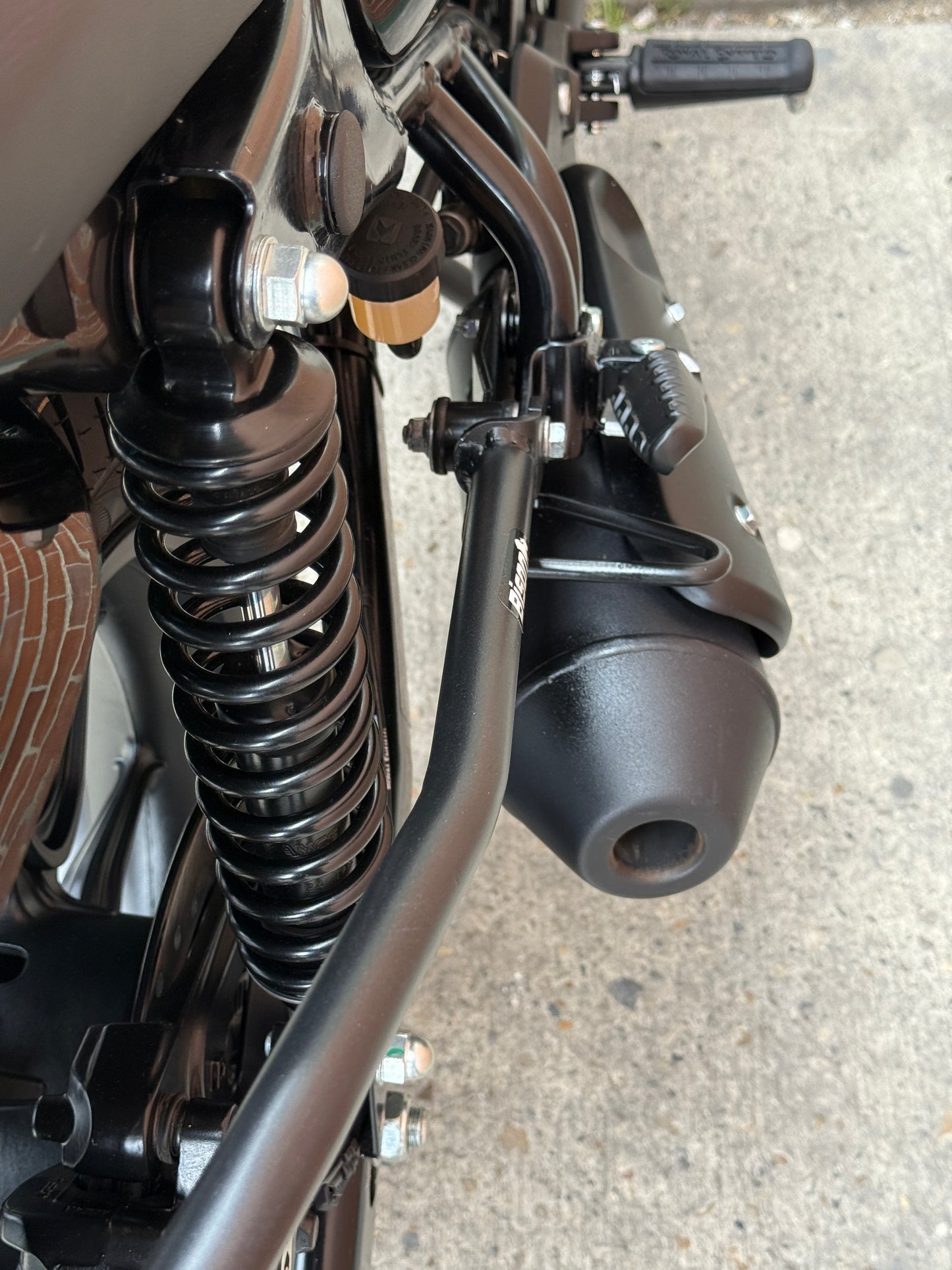 PARRILLA ROYAL ENFIELD HNTR 350
