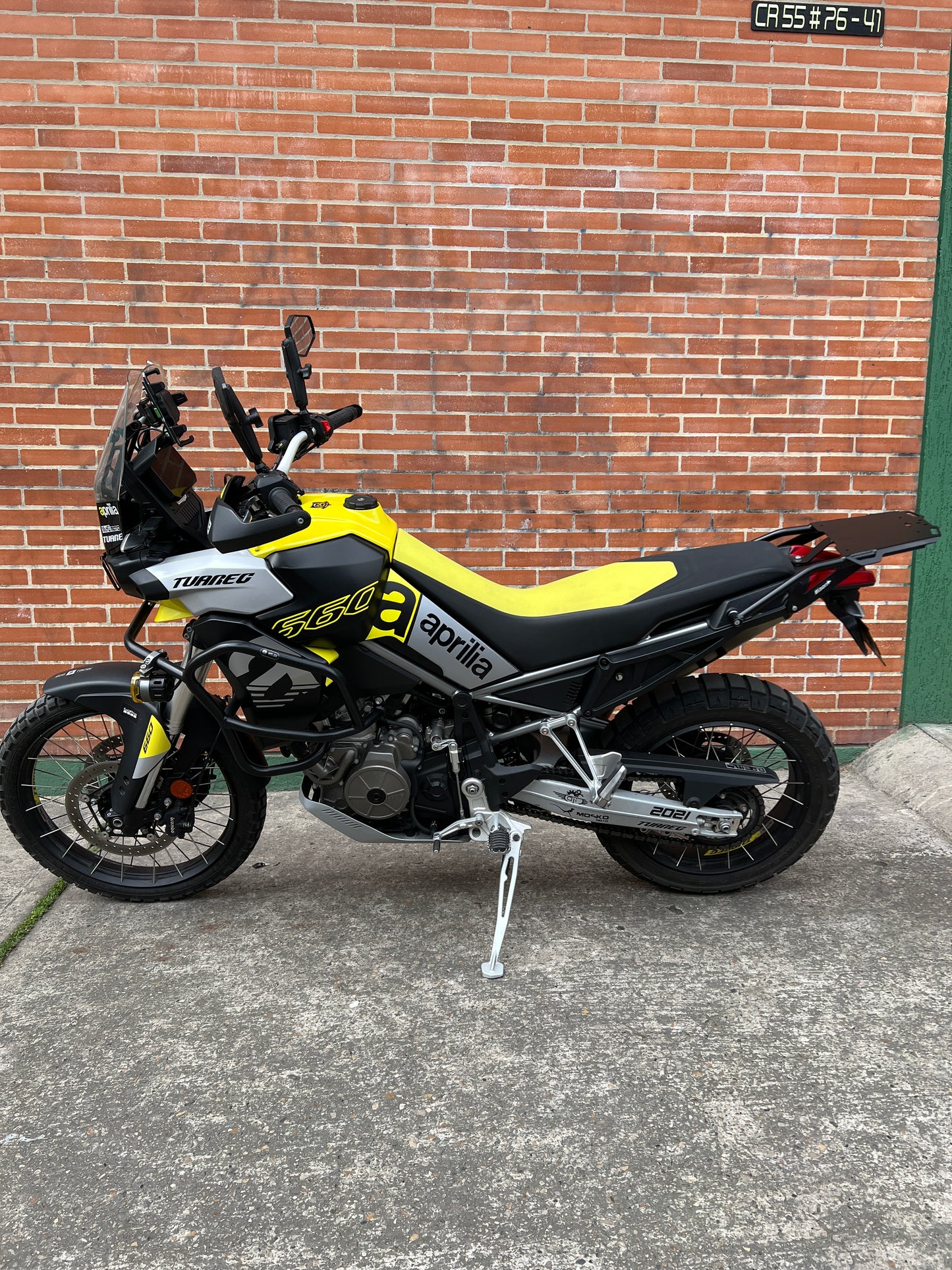 PARRILLA APRILIA TAUREG 660