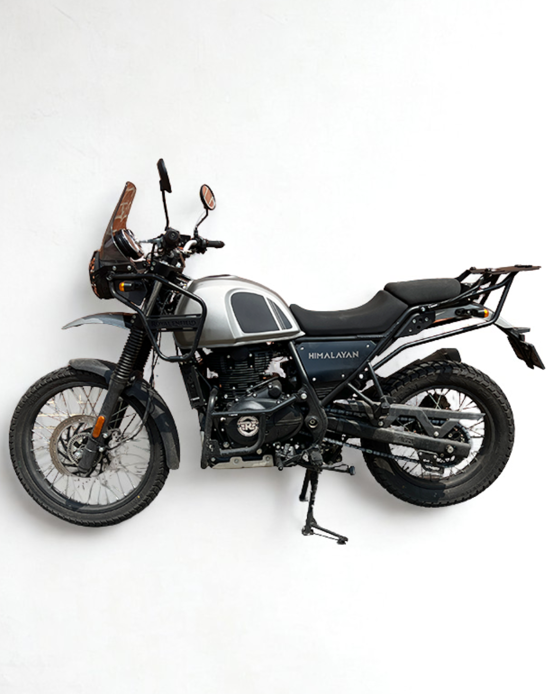 PARRILLA ROYAL ENFIELD HIMALAYAN 411