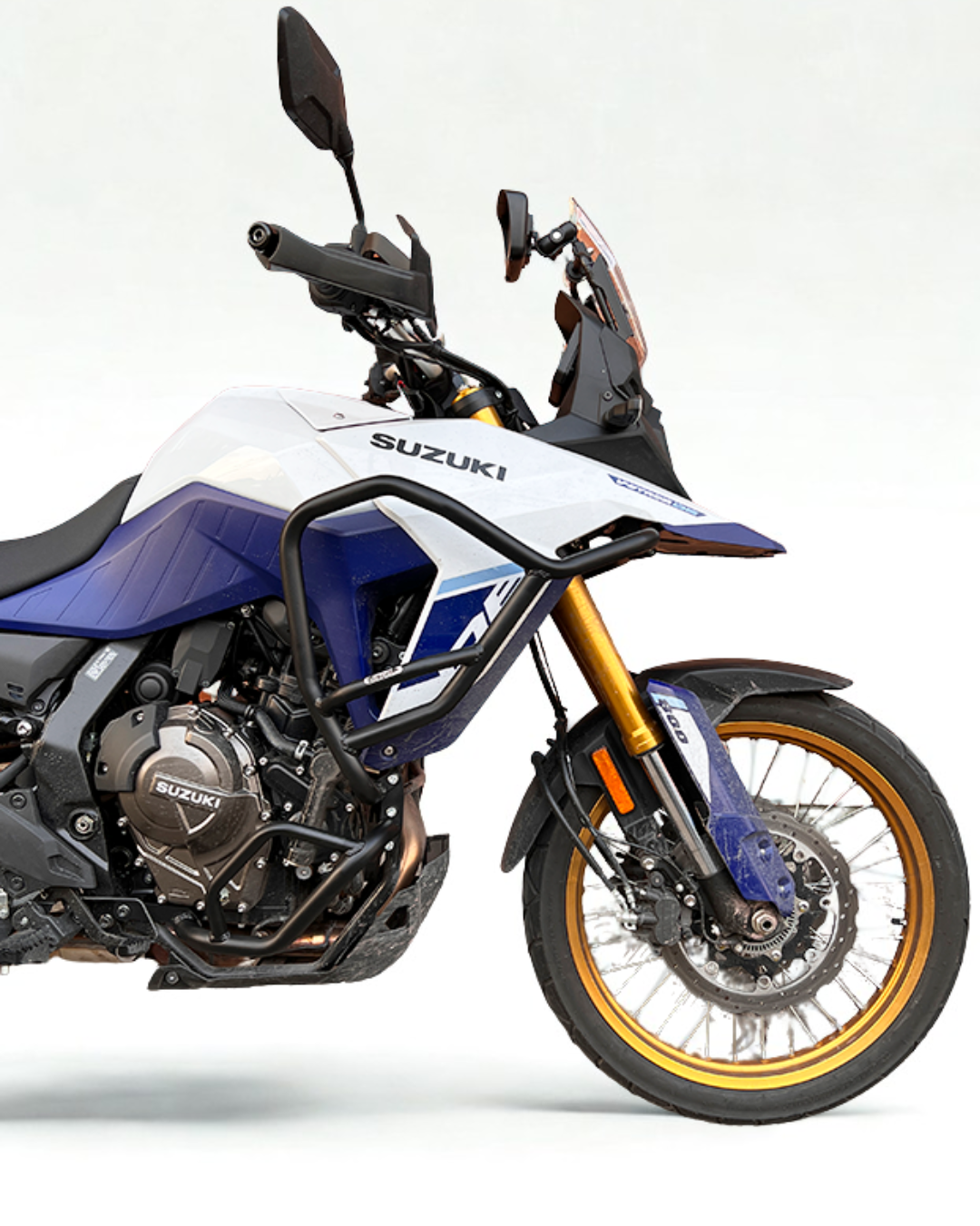 DEFENSA MOTOR ALTA Y BAJA SUZUKI V-STROM 800DE