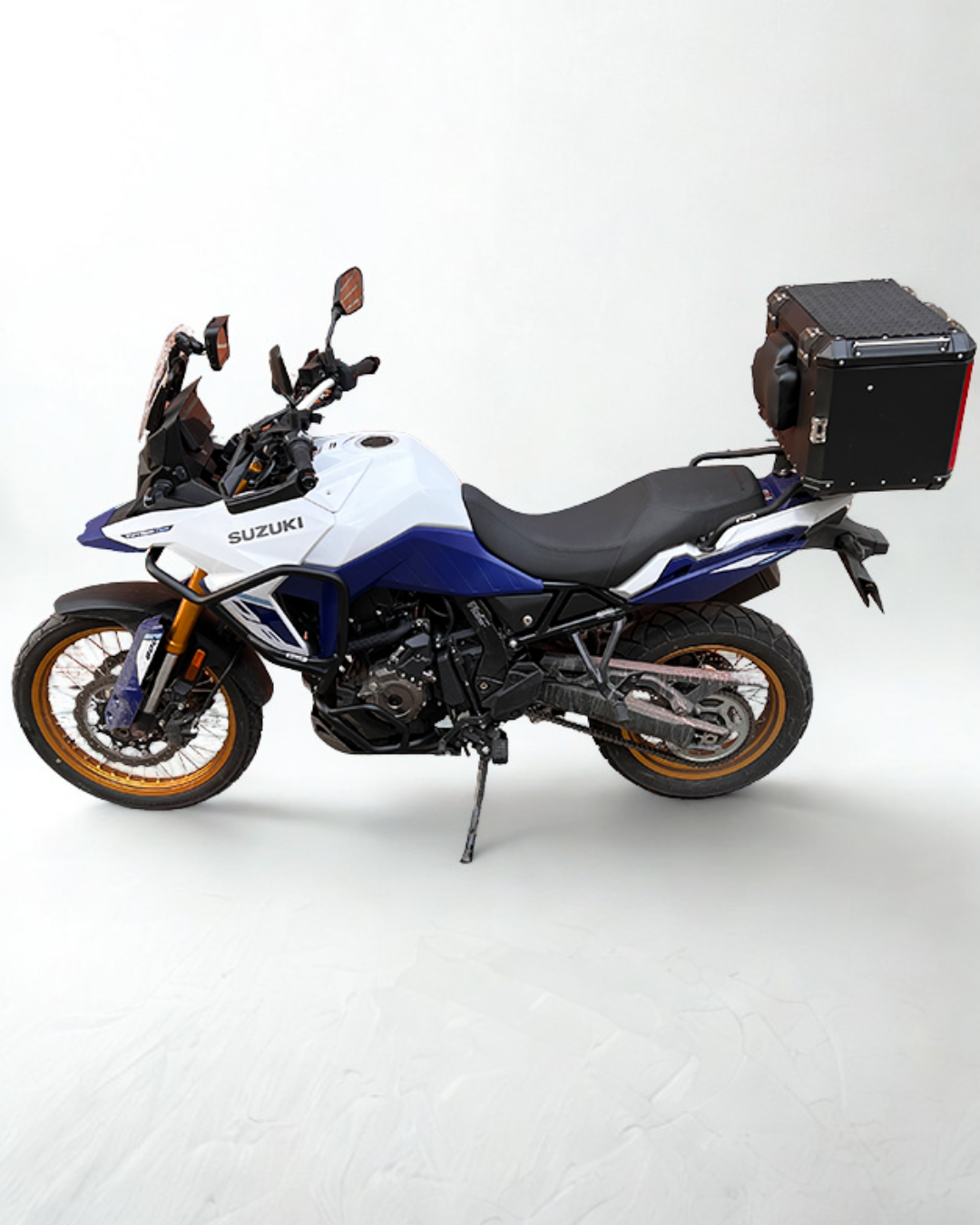 DEFENSA MOTOR ALTA Y BAJA SUZUKI V-STROM 800DE